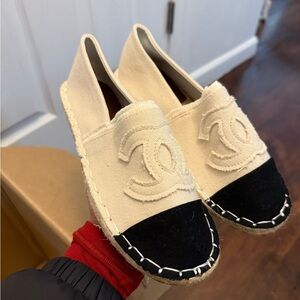 Zhifeng Cream Espadrilles